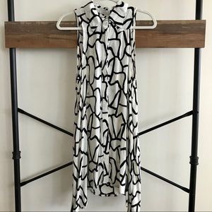 Ava Sky button-down dress